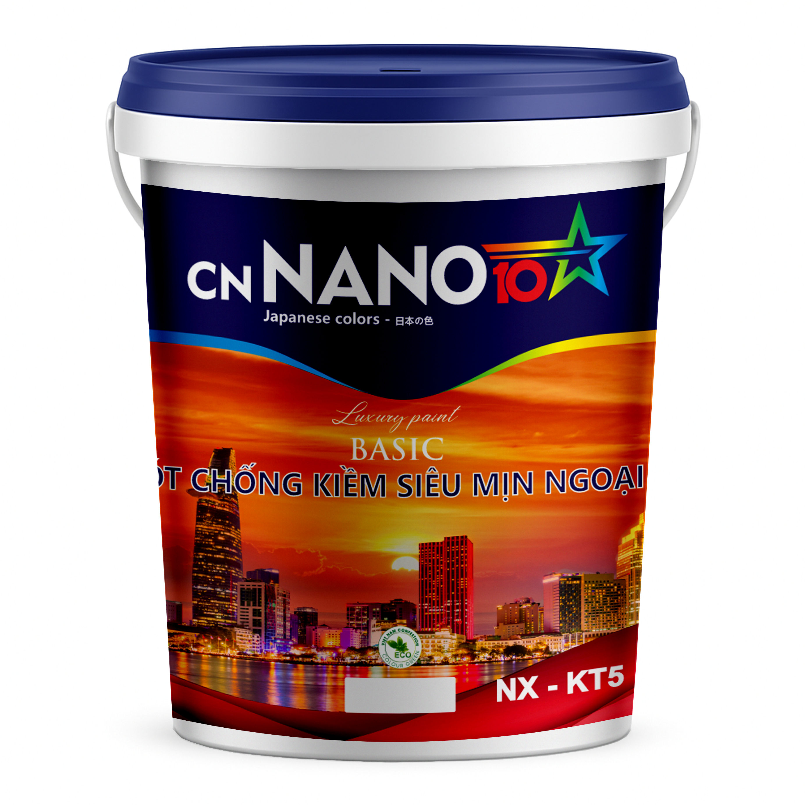 NX-KT5 Sơn lót chống kiềm siêu mịn ngoại thất KT